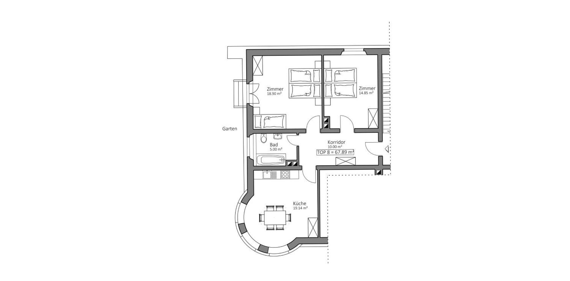 Ferienwohnung Koenigspudel Nauders Exteriér fotografie